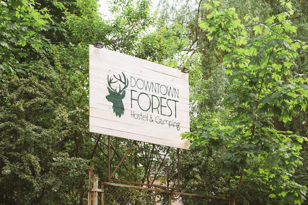 Downtown Forest Hostel & Camping VNO Exteriör bild